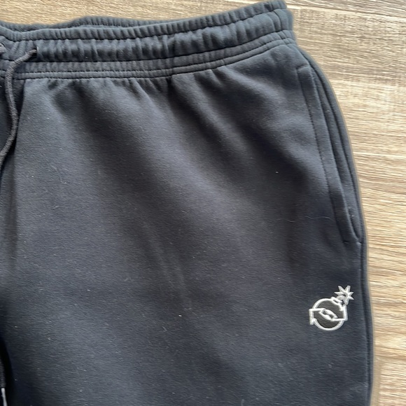 PUMA Men’s Cotton SWEATANTS - black size XL - Picture 2 of 3